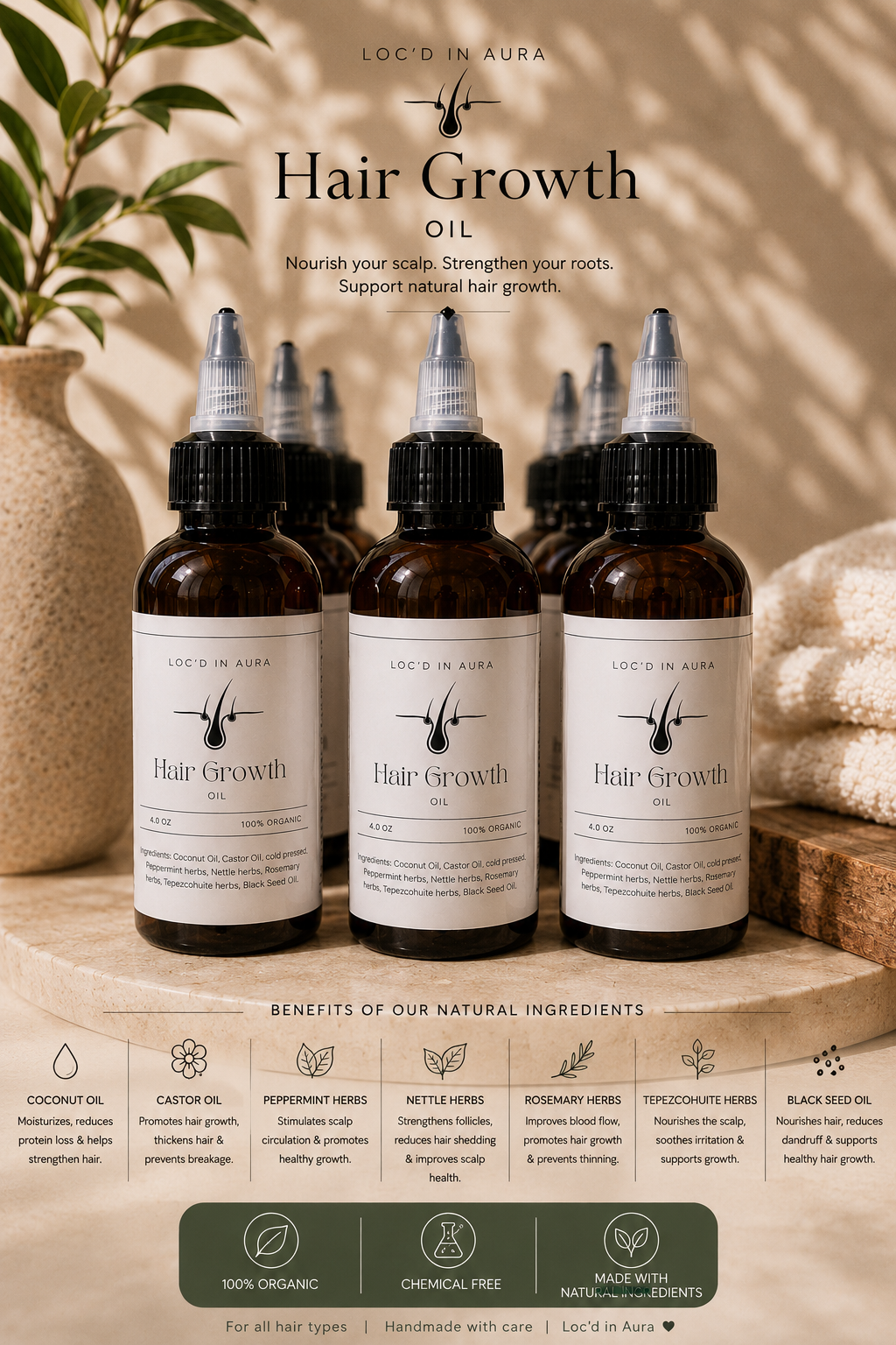 Hair Growth Oil 4oz